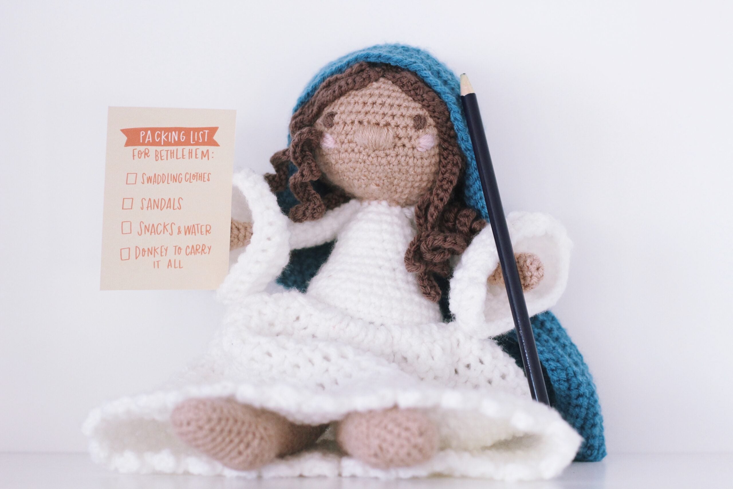 Mary’s Journey to Bethlehem Printable Props