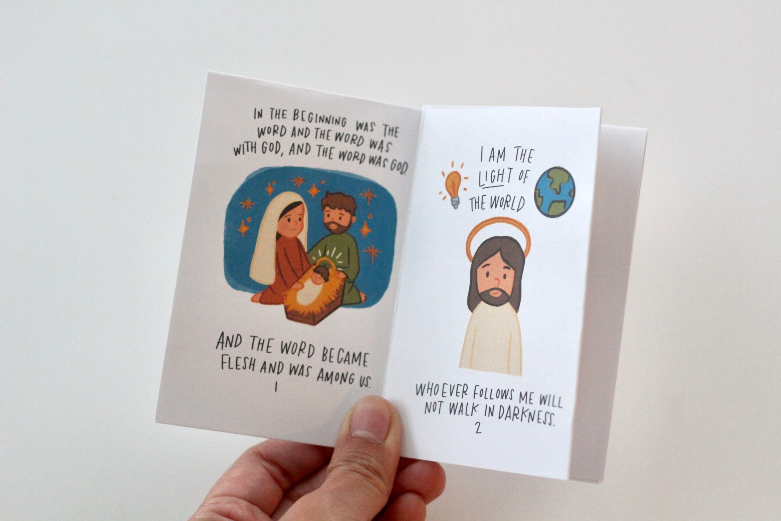 St. John the Apostle Activity Bundle: Coloring Page & Mini Gospel Book