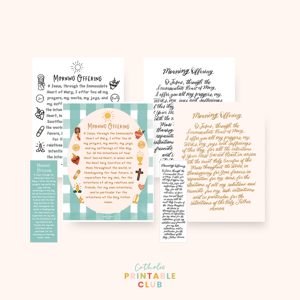 Morning Offering Prayer Bundle
