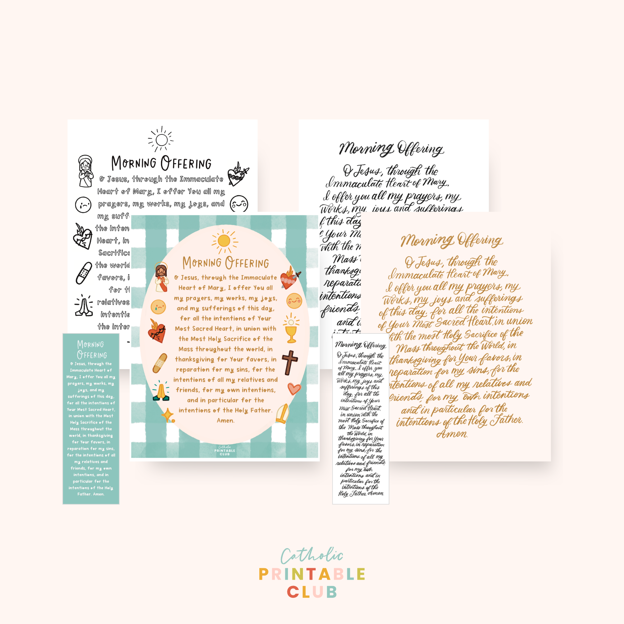 Morning Offering Prayer Bundle