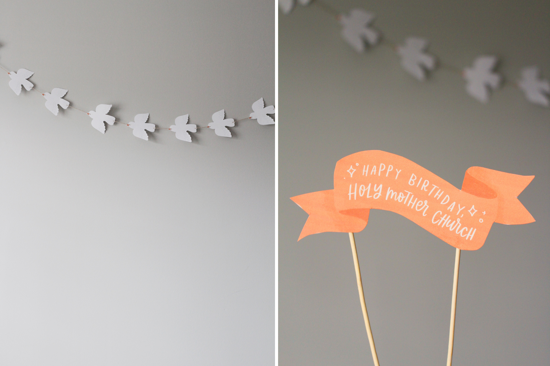 Pentecost Activity Bundle: Coloring Page & 7 Gifts of the Holy Spirit Craft