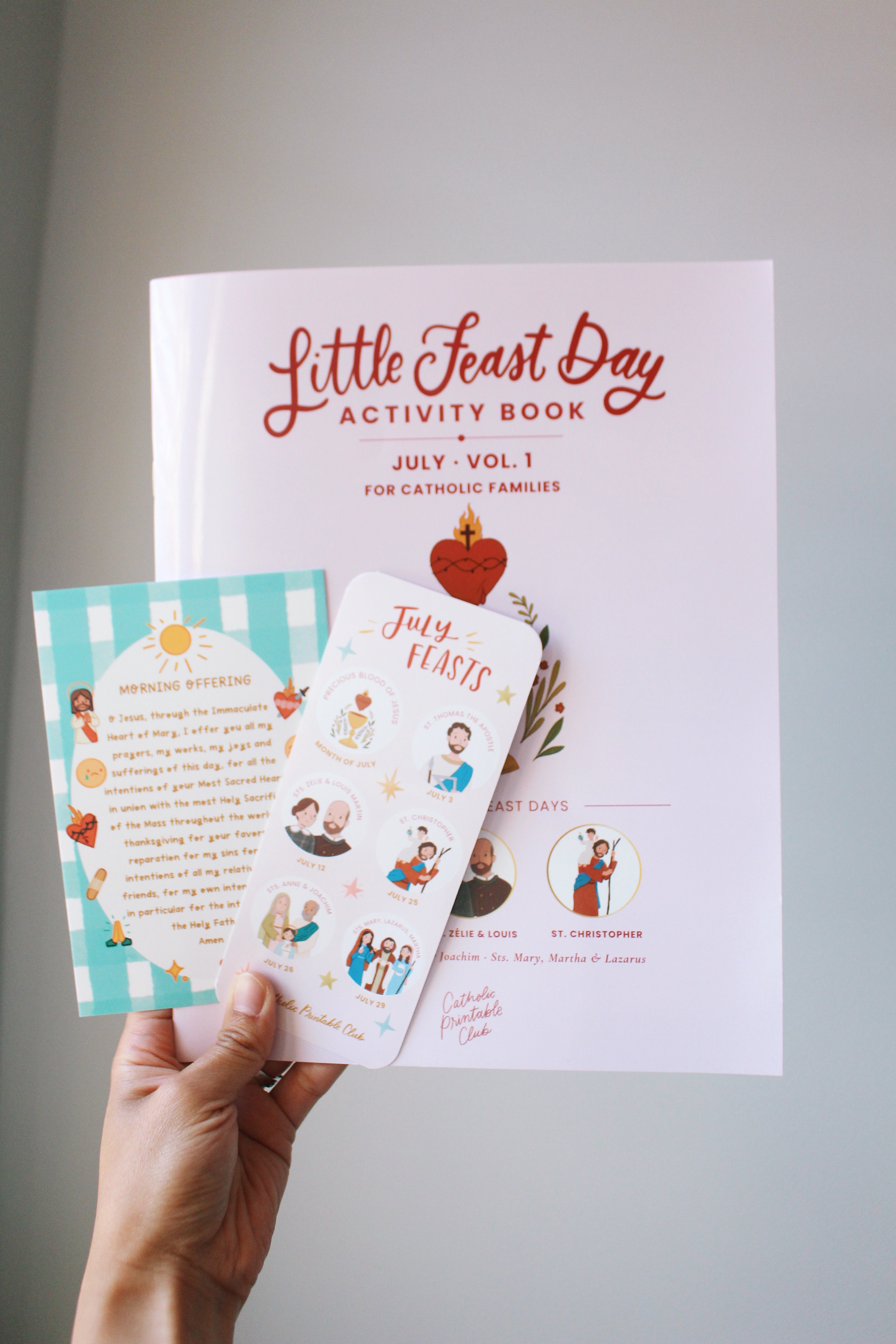 Little Feast Day Flat Mailer Opening