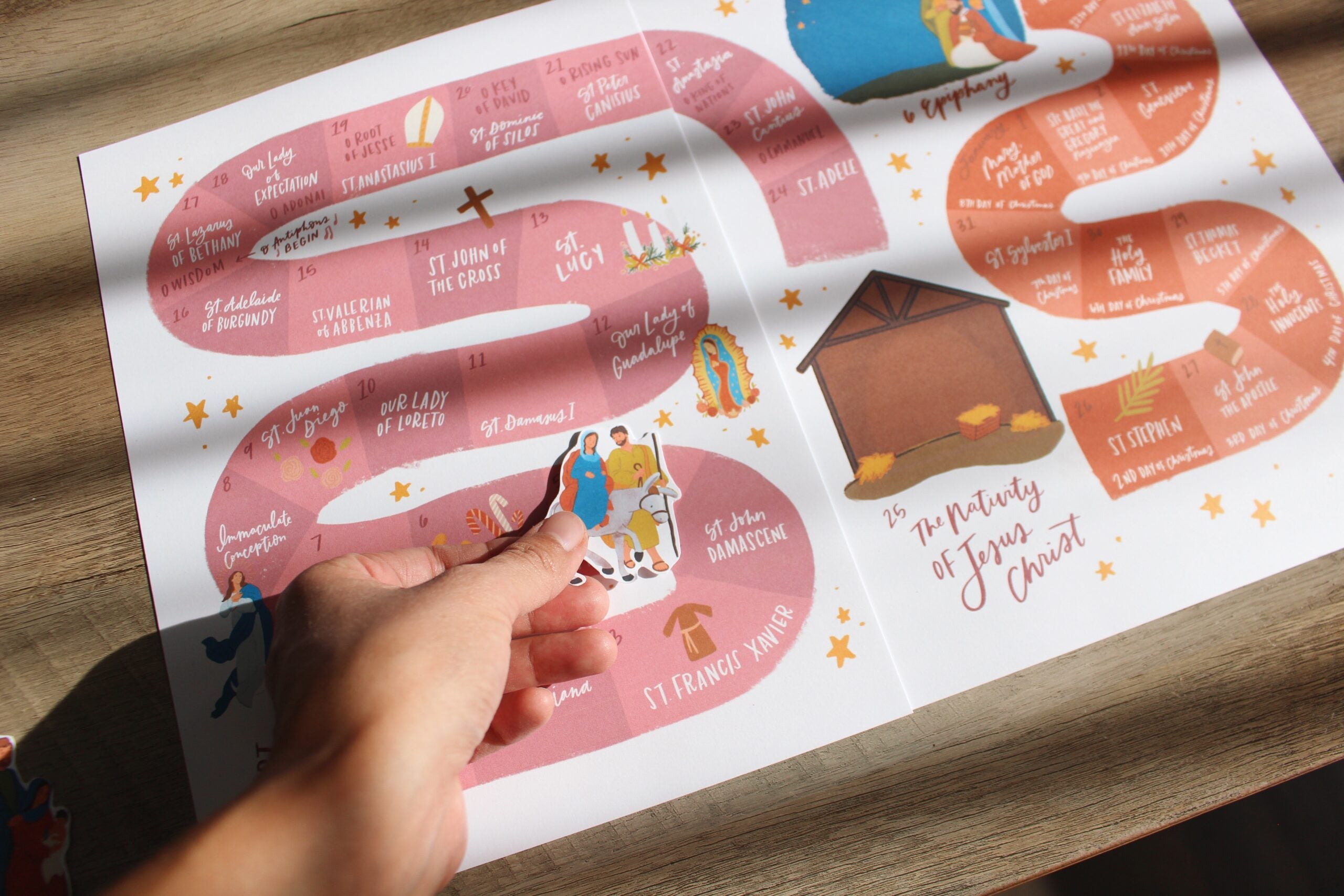 Road to Bethlehem Advent & Christmas Countdown Calendar