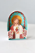 St. Margaret Mary Alacoque Activity Bundle: Coloring Page & Mini Sacred Heart Shrine