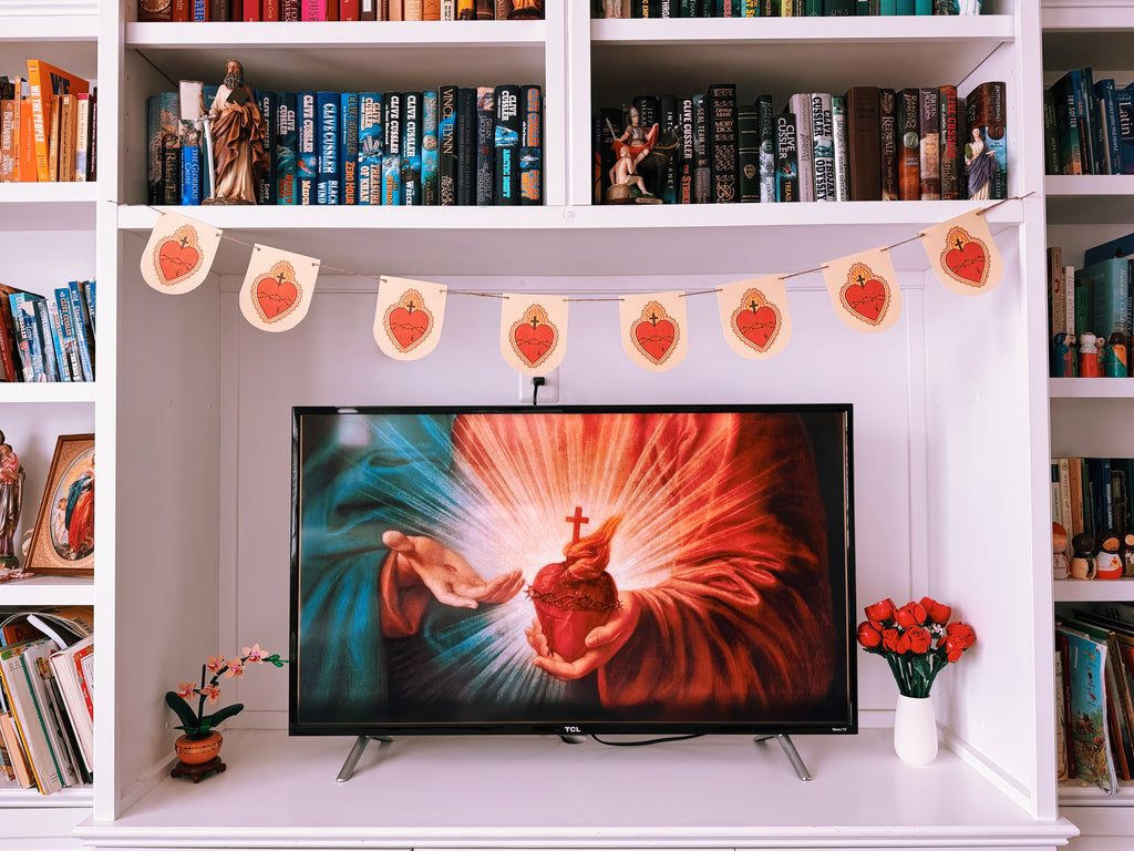 Sacred Heart Printable Banner