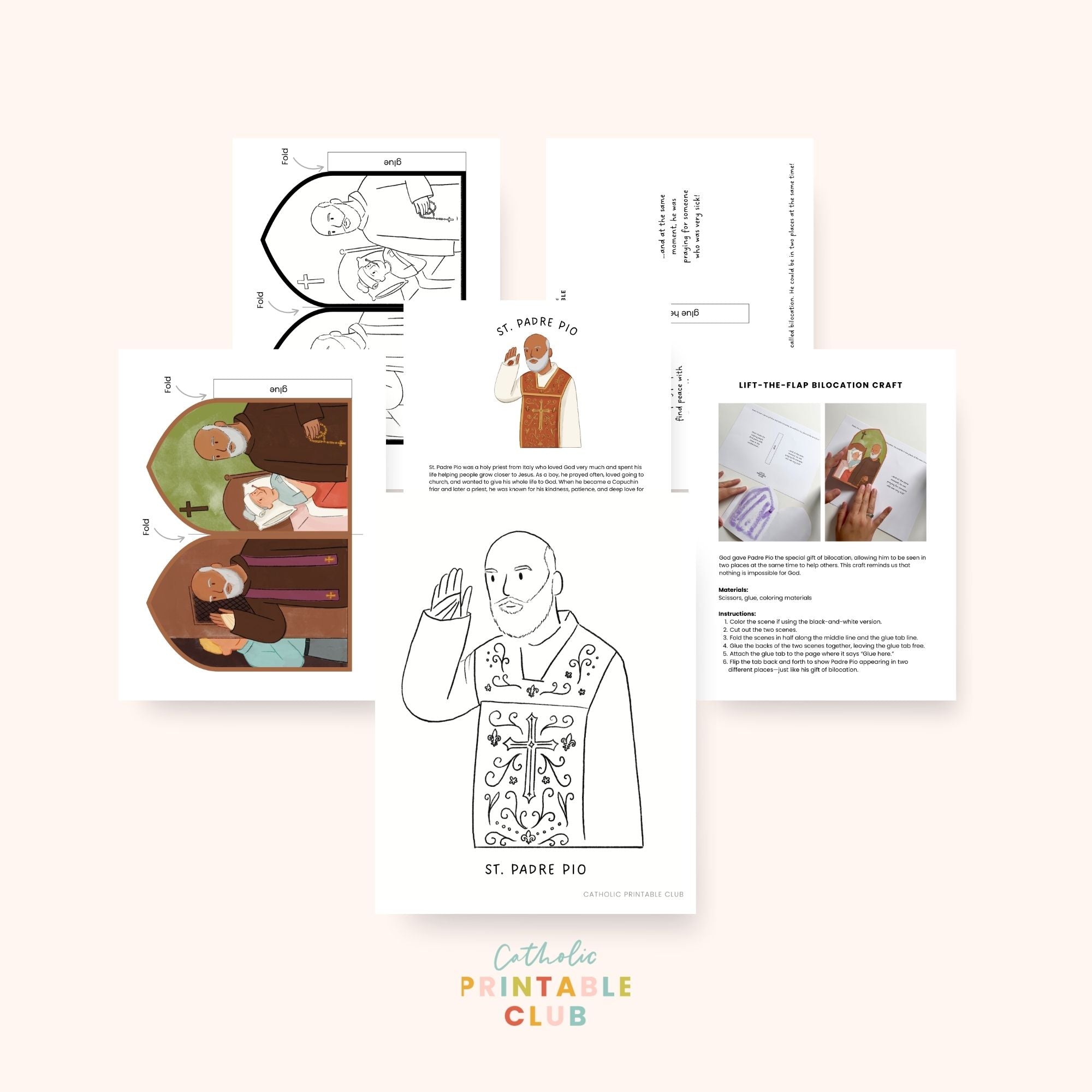 September Printable Pack (Vol. 2) | Catholic Coloring Pages and Crafts