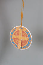 St. Benedict Activity Bundle: Coloring Page & St. Benedict Medal Craft