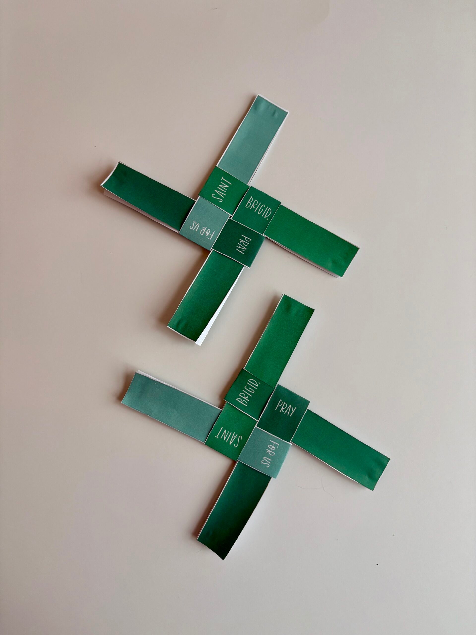 St. Brigid Activity Bundle: Coloring Page & Cross Craft