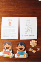 November Printable Pack (Vol. 1): Catholic Coloring Pages, Saint Stories, and Activities