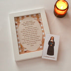 St. Gertrude the Great Activity Bundle: Coloring Page & Heart Garland Craft