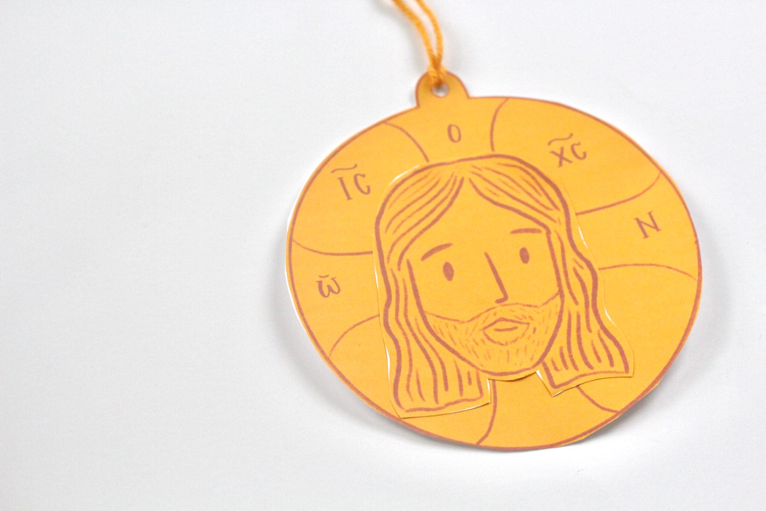 Sts. Simon & Jude Activity Bundle: Coloring Page & Edessa Medallion Craft