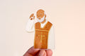 St. Padre Pio Vinyl Sticker
