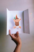 Nativity of St. John the Baptist Activity Bundle: Coloring Page & Jumping Baby St. John Pop-Up Birthday Card