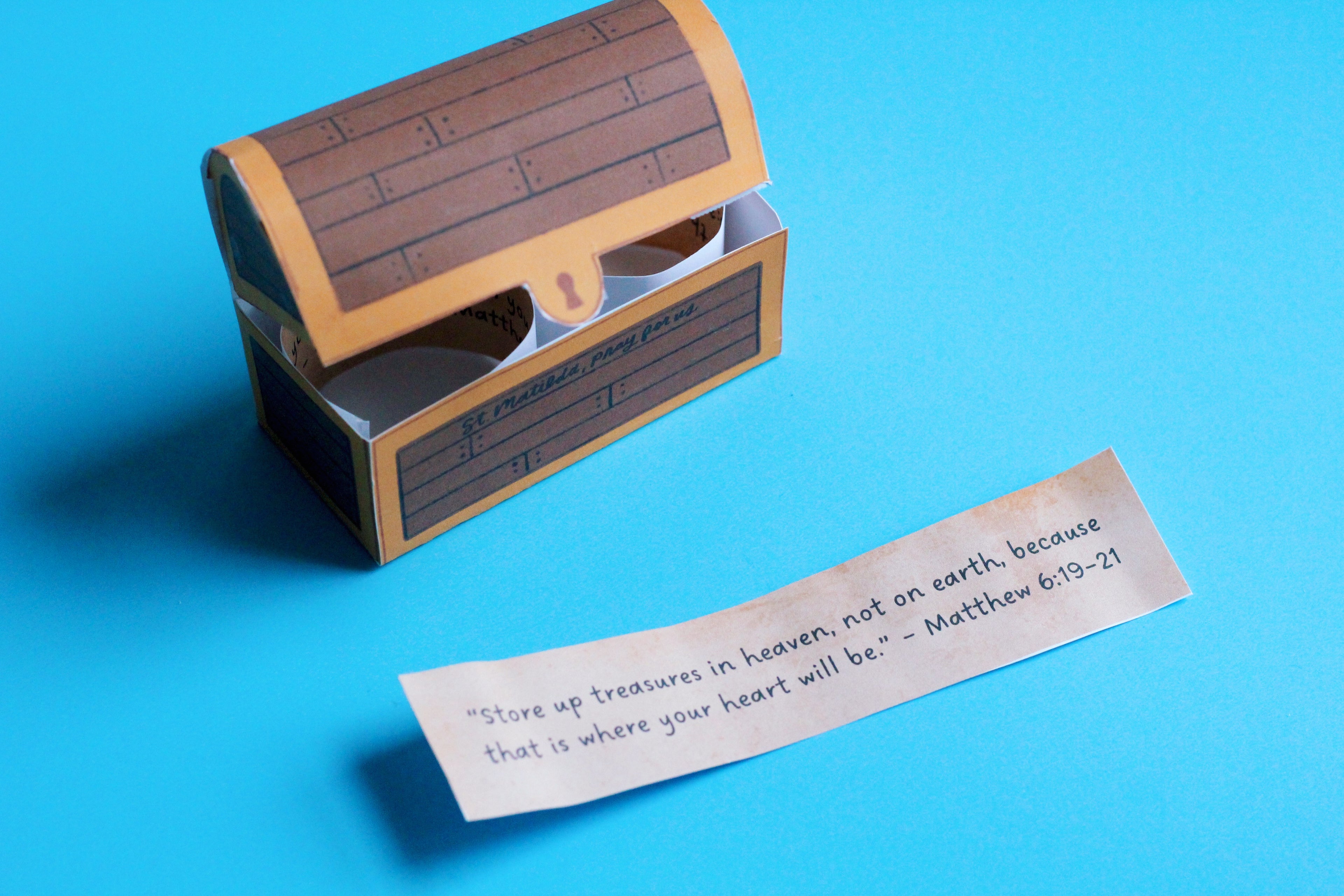 St. Matilda Activity Bundle: Coloring Page & Treasure Box Craft