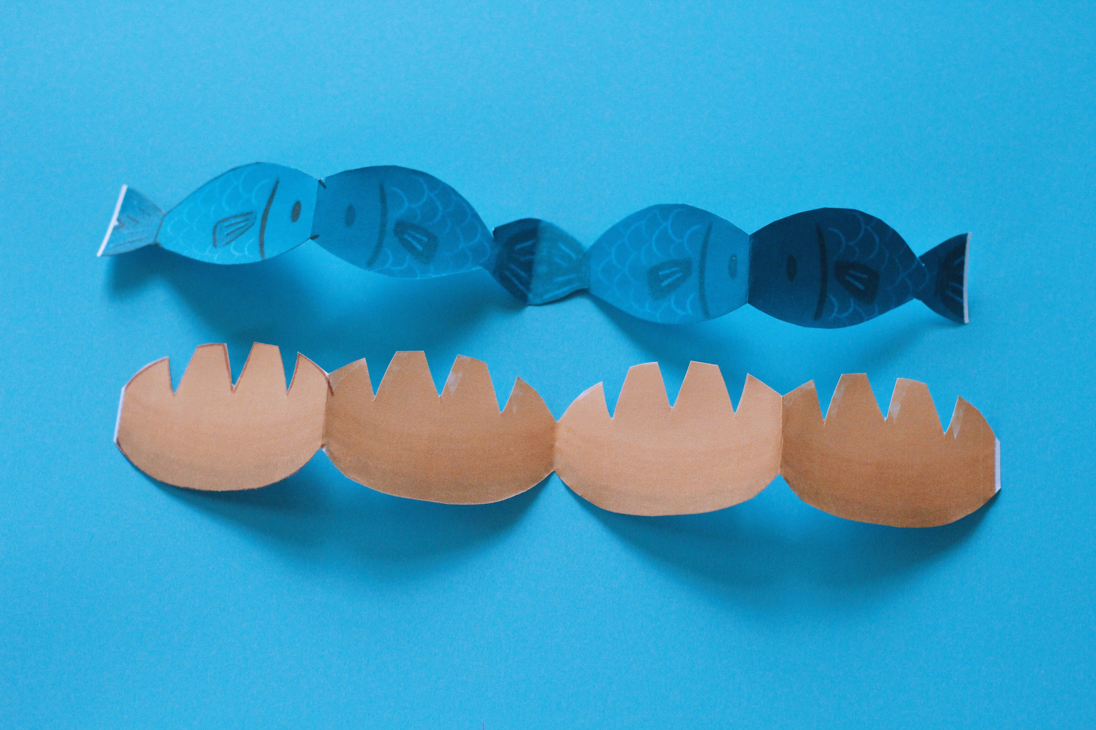 St. Philip & St. James Activity Bundle: Coloring Page & Loaves and Fishes Paper Chain Craft