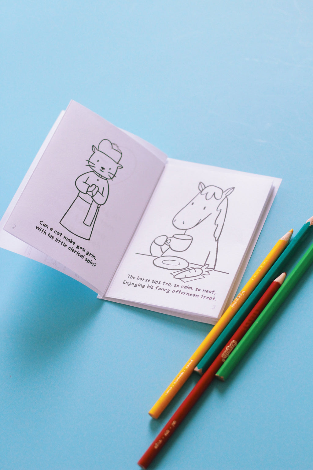 St. Philip Neri Activity Bundle: Coloring Page & Mini Coloring Book of Silly Creatures
