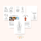 St. Philip Neri Activity Bundle: Coloring Page & Mini Coloring Book of Silly Creatures