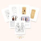 St. Thomas More & St. John Fisher Activity Bundle: Coloring Page & Tower of London Lift-the-Flap Craft