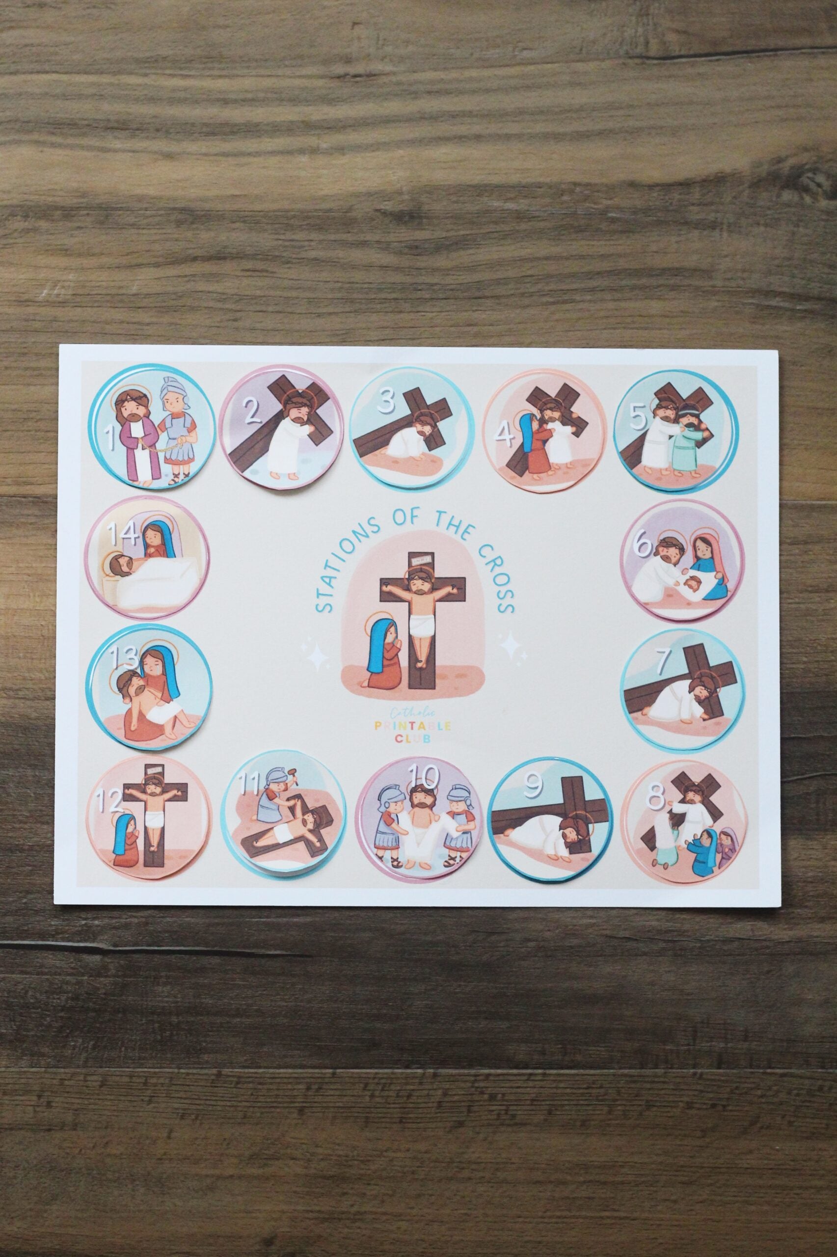 Stations of the Cross Bundle: Reflection & Sequencing Cards (PARISH LICENSE)