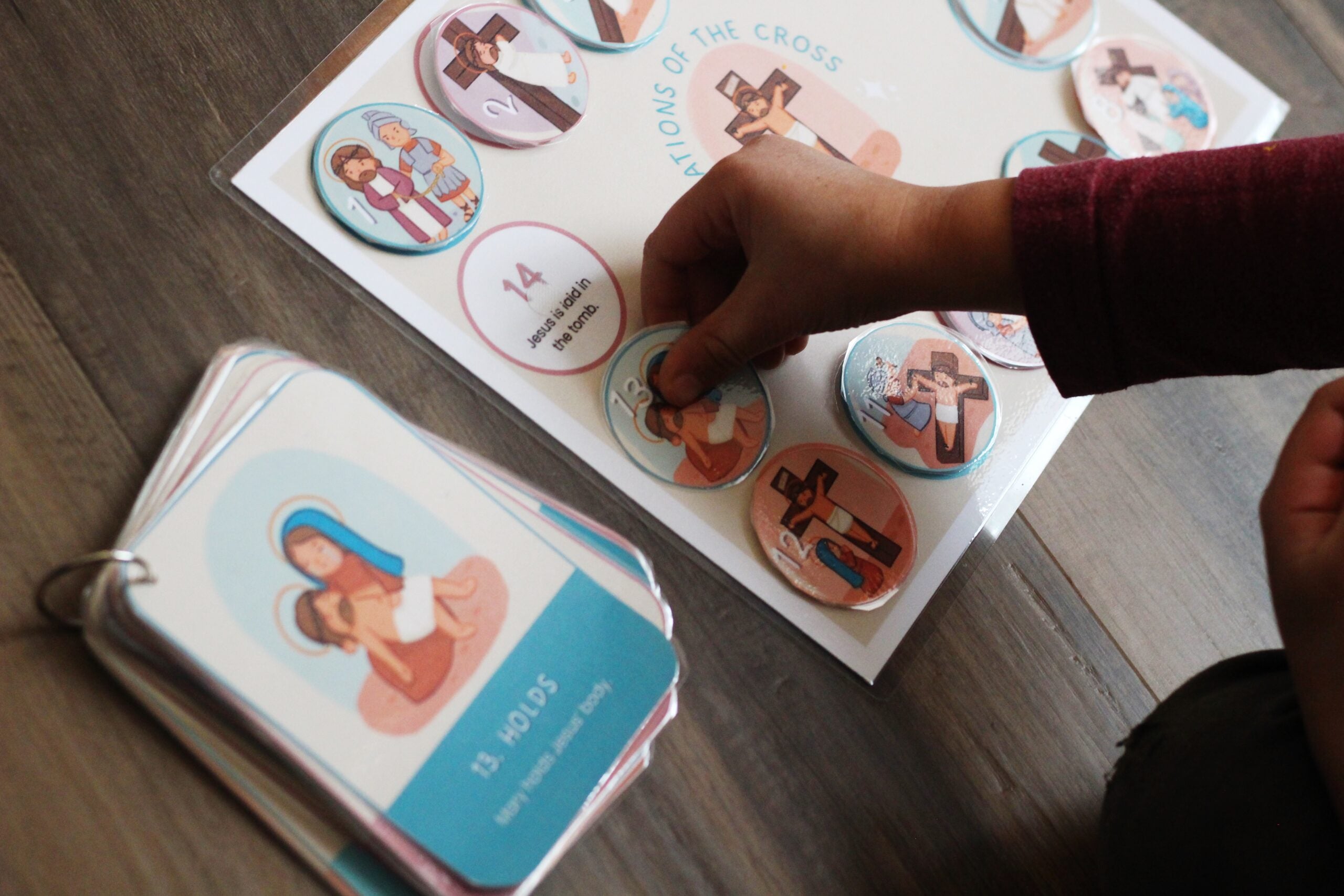 Stations of the Cross Bundle: Reflection & Sequencing Cards