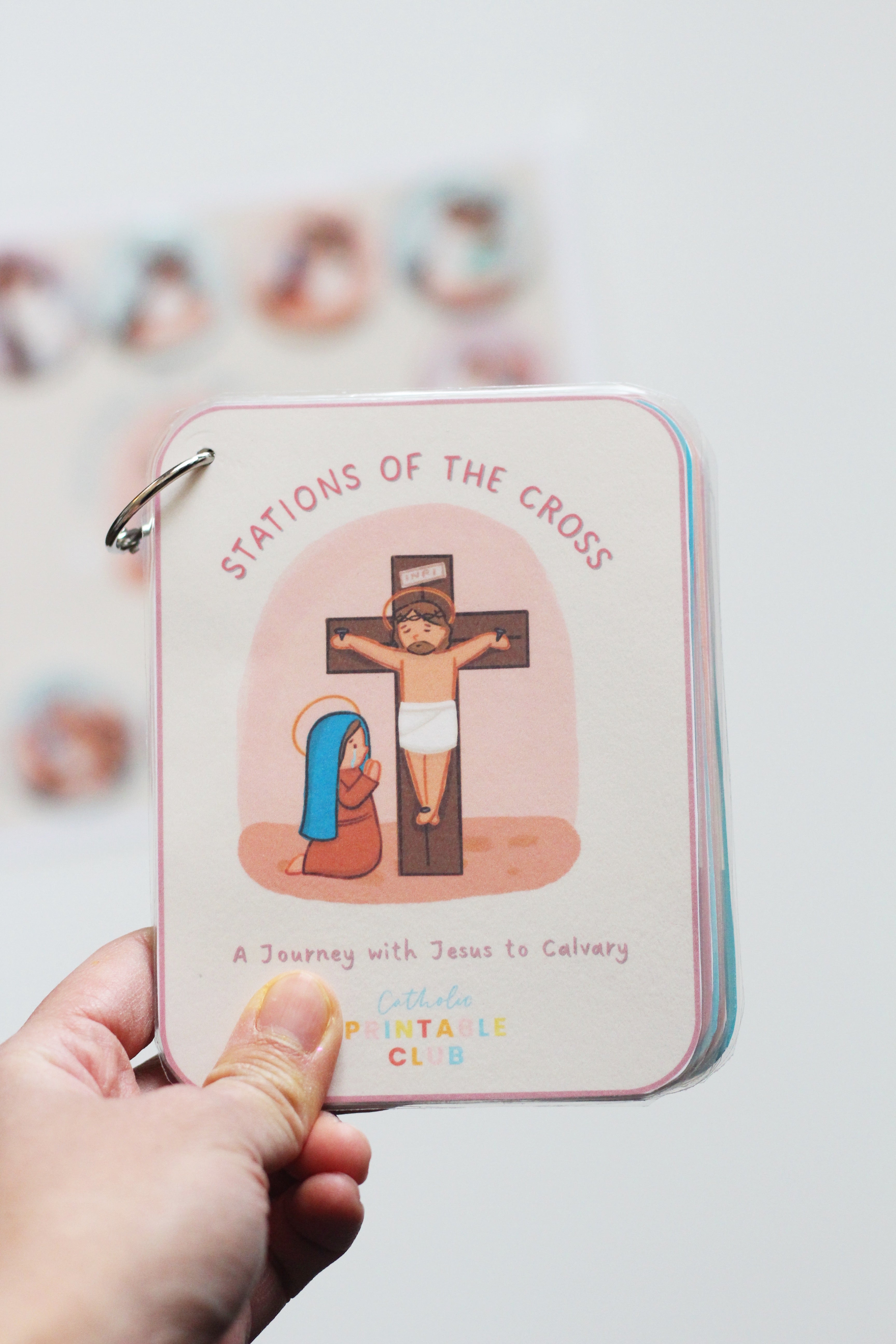 Stations of the Cross Bundle: Reflection & Sequencing Cards (PARISH LICENSE)