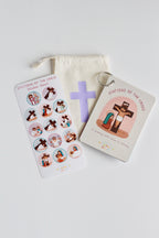Stations of the Cross Flashcards & Sticker Set