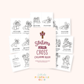 Stations of the Cross Coloring Book-  Printable Catholic Activity for Kids