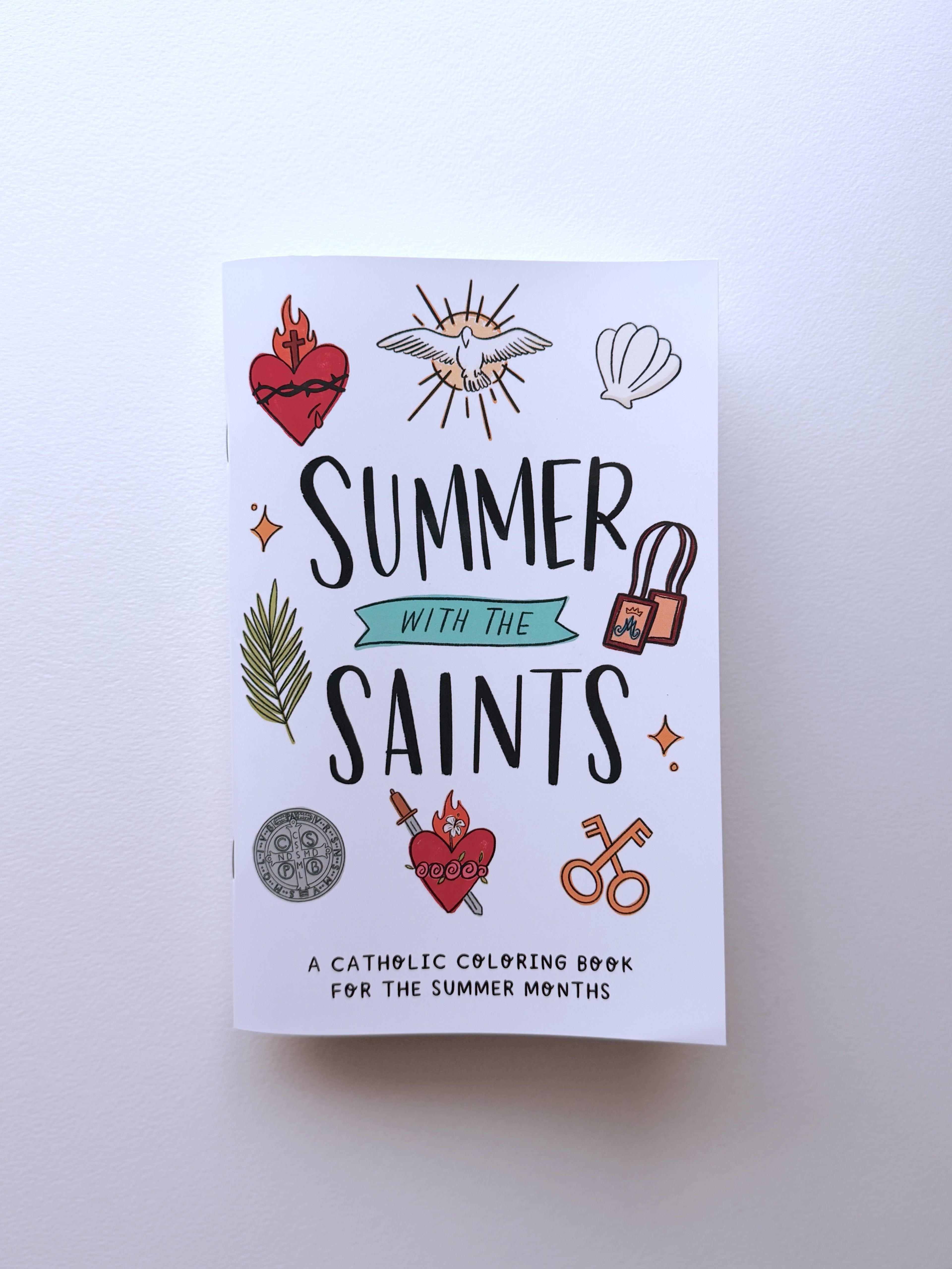Summer with the Saints Coloring Book